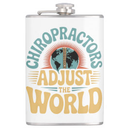 Chiropractoren passen het World Retro Design aan Heupfles