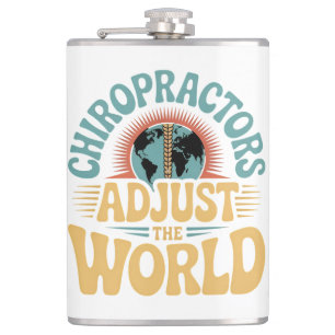 Chiropractoren passen het World Retro Design aan Heupfles