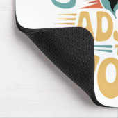 Chiropractoren passen het World Retro Design aan Muismat (Hoek)