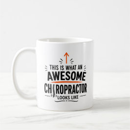 Chiropractorgave voor wervelkolomarts koffiemok