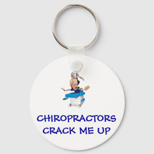 Chiropractors halen me omhoog sleutelhanger