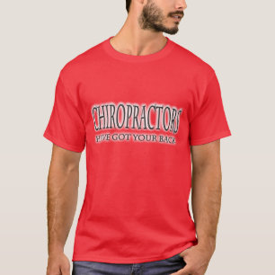 Chiropractors hebben je rug Black.png T-shirt