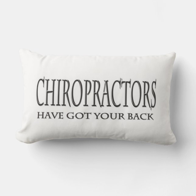 Chiropractors hebben je rug kussen (Voorkant)