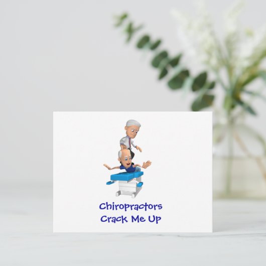Chiropractors maken me Briefkaarten (Staand voorkant)