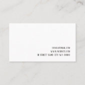 Chiroprakor Visitekaartje (Achterkant)