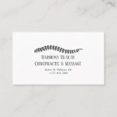 Chiroprakor Visitekaartje (Voorkant)