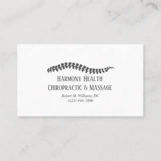 Chiroprakor Visitekaartje