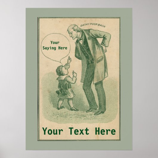  Chiropraktijk Adverteren Poster (Voorkant)