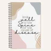 Chiropraktijk, chiropractor, Chiropractisch Notiti Notitieboek (Voorkant)