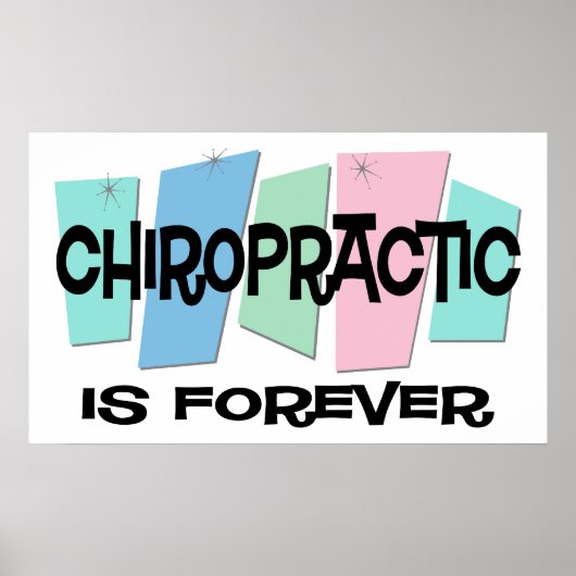 Chiropraktijk is altijd poster (Voorkant)