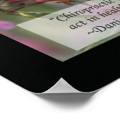 Chiropraktijk Quotes and Gezegden Health Poster (Hoek)
