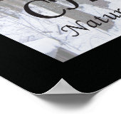 Chiropraktijk Quotes & Gezegden Natuur Poster (Hoek)