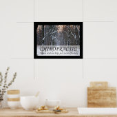 Chiropraktijk Quotes & Gezegden Natuur Poster (Keuken)