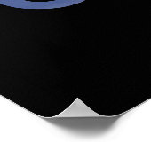 Chiropraktijk - sinds 1895 (zwart) poster (Hoek)