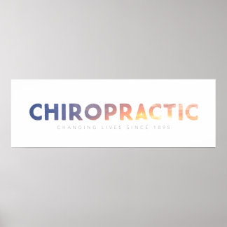Chiropraktijk - veranderende levens sinds 1895 poster