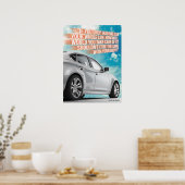 Chiropraktijkauto-Poster Poster (Keuken)