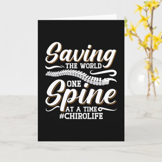 Chiropraktijkbeschermer van de wereld kaart (Gele Bloem)