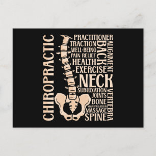 Chiropraktijkgerichte therapeutische chiparts Chir Briefkaart