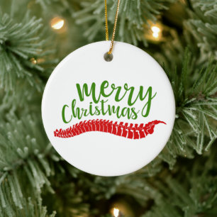 Chiropraktijkkerstmis, Chiropraktijkcadeau, chiro Keramisch Ornament