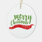 Chiropraktijkkerstmis, Chiropraktijkcadeau, chiro Keramisch Ornament (Links)