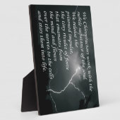 Chiropraktijkoffertes en Gezegden Easel Fotoplaat (Zijkant)