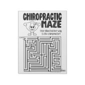 Chiropraktijkpagina, Chiropraktijk Notitieblok (Linkerzijde)