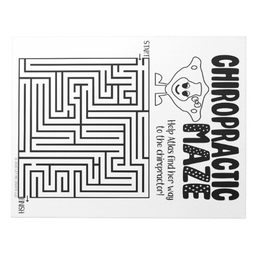 Chiropraktijkpagina, Chiropraktijk Notitieblok (Voorkant)