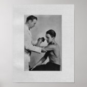 Chiropraktijkschouderonderzoek  afdrukken poster (Voorkant)