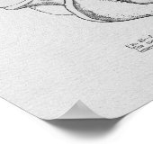 Chiropraktijkvertebrale subluxe  afdruk poster (Hoek)