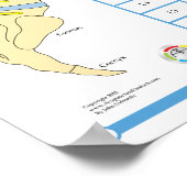 Chiropraktijkvertebrale subluxe Poster (Hoek)