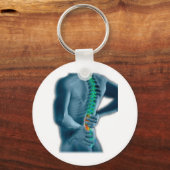 Chiropraktisch Sleutelhanger (Voorkant)