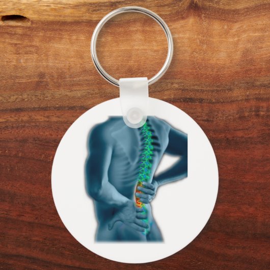 Chiropraktisch Sleutelhanger (Voorkant)