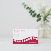 Chiropraktisch visitekaartje (Staand voorkant)