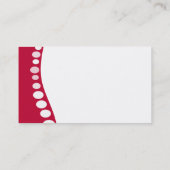 Chiropraktisch visitekaartje (Achterkant)