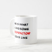 chiroprator, geweldig koffiemok (Voorkant links)