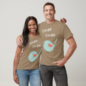 Chirp Chirp Little Bird meisje T-shirt (Unisex)