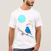 Chirp chirp perfect night t-shirt (Voorkant)