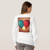 Chirp en charme. t-shirt (Achterkant volledig)