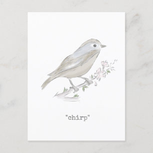 Chirp Little Finch Briefkaart