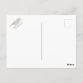 Chirp Little Finch Briefkaart (Achterkant)