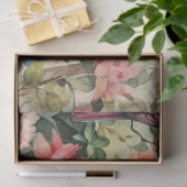 Chirping Melodieën: Vogelkooi Decoupage Tissuepapier (Geschenk)