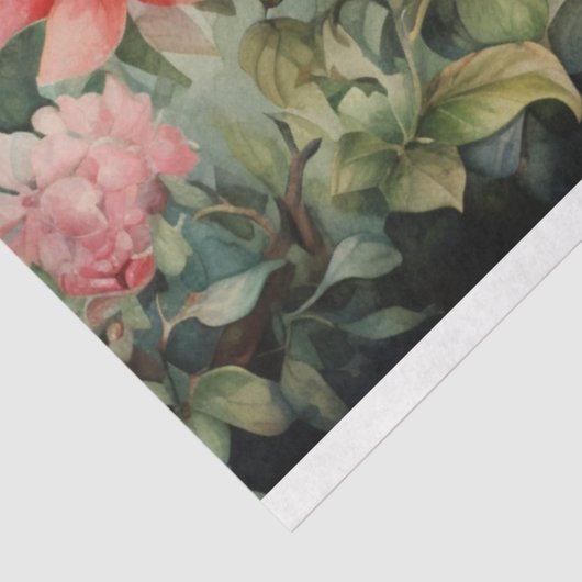 Chirping Melodieën: Vogelkooi Decoupage Tissuepapier (Detail)