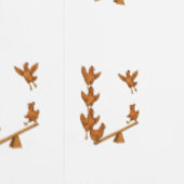 Chirpy Chickens acrobat squad Behang (Zoom)