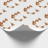 Chirpy Chickens acrobat squad Cadeaupapier (Hoek)