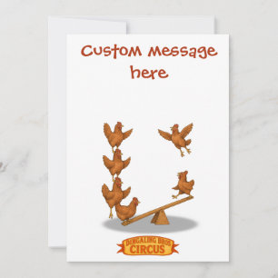 Chirpy Chickens acrobatiek squad Kaart
