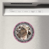 Chirpy Chipmunk Magnet (rand met messen) (Insitu (Vaatwasser))