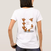 Chirpy Kippen acrobaten squad T-shirt (Achterkant)
