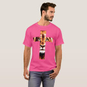 Chirstian Cross Lion Judah Jesus God Faith T-shirt (Voorkant volledig)
