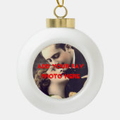  Chirstmas Ball Ornament - Uw foto (Voorkant)