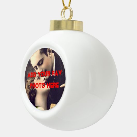  Chirstmas Ball Ornament - Uw foto (Rechts)